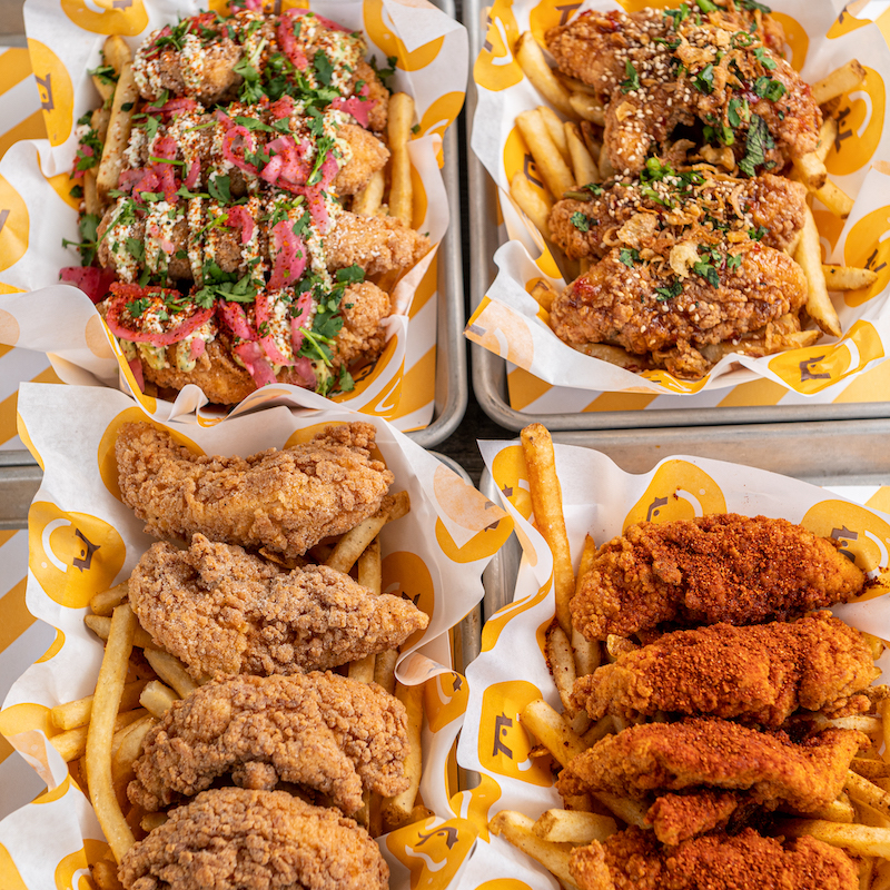 Starbird Chicken tenders platter from Instagram