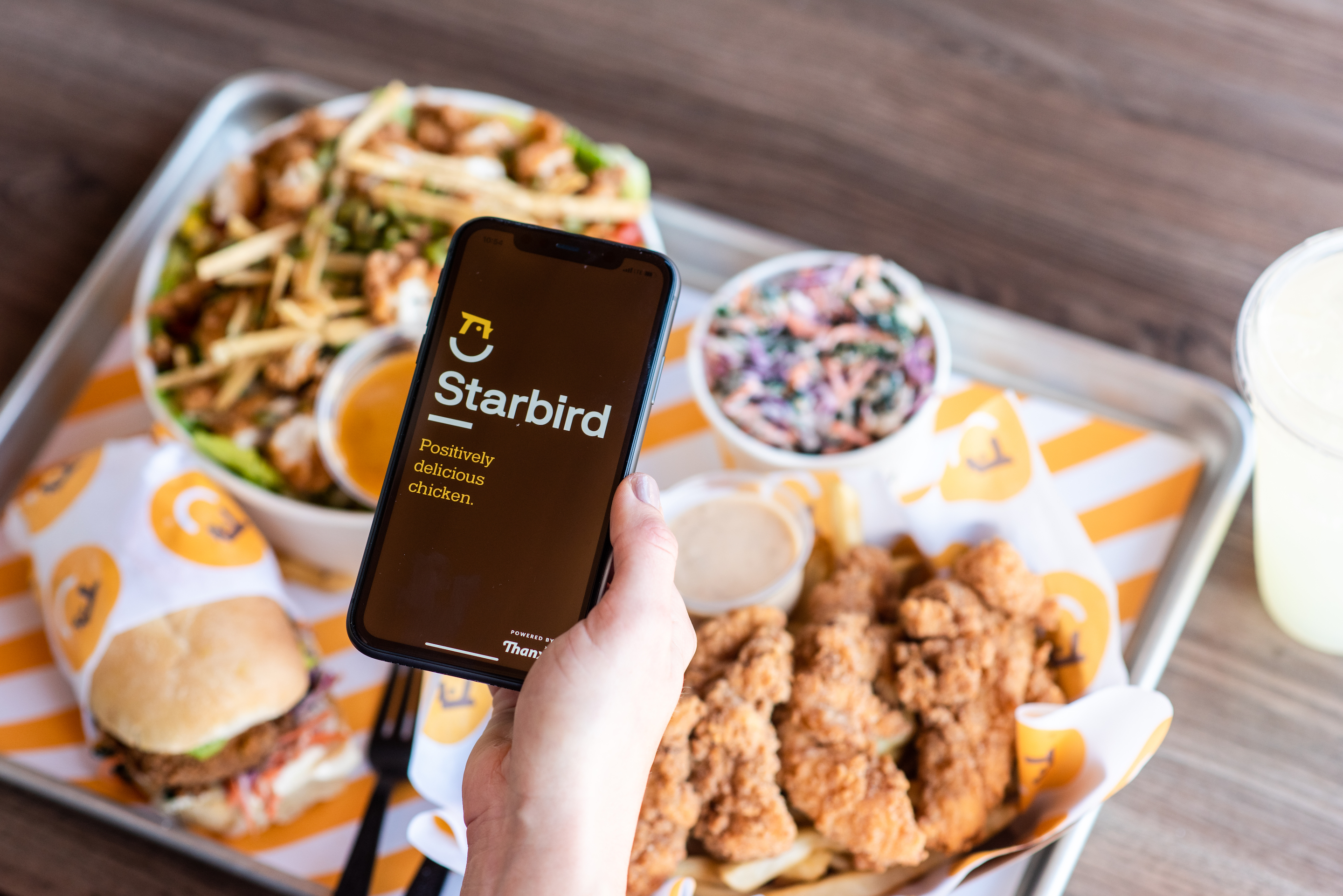 Experiencing Starbird Chicken via different channels with our restaurant technology advances